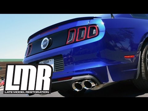 2013-14 Shelby GT500 Exhaust: Corsa Sport Axle Back On Mustang GT