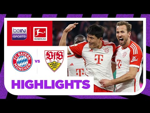 Bayern Munich v Stuttgart | Bundesliga 23/24 Match Highlights