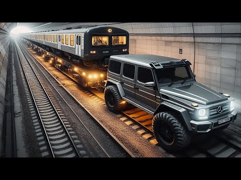 10 WORLD'S STRONGEST VEHICLES! (Car Pulling 300,000 Ton Train)
