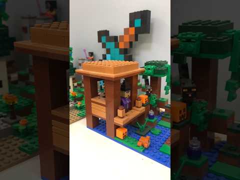 EPIC LEGO Minecraft Adventure with Ярик #lego #minecraft