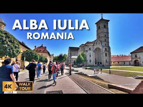 Alba Carolina Citadel Walking Tour - Alba Iulia, Romania [4K/60fps]