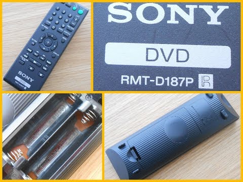 Genuine Sony Remote Control RMT-D187P For DVPSR760H DVP-SR760H TESTED WORKING