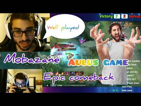 BTK Mobazane on aulus  epic comeback  the losing game /#mobilelegends /#mlbb