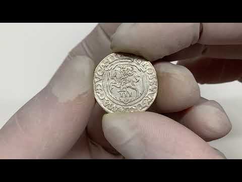 Zygmunt II August, Trojak Wilno 1562 - Pogoń w tarczy