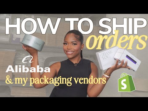 How to Ship Orders! (+ MY PACKAGING VENDORS) | 2025 Beginner Business Essentials