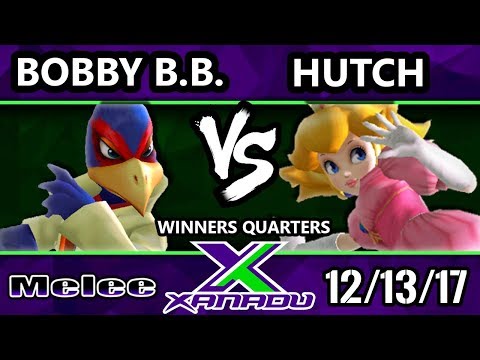 S@X 232 Melee - Bobby Big Ballz (Falco) Vs. Hutch (Peach) - Smash Melee Winnners Quarters - SSBM