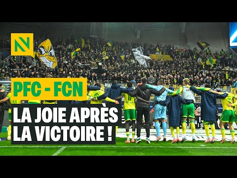 🔥 Paris FC - FC Nantes : la joie après la victoire !