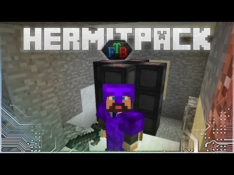 FTB HermitCraft HermitPack ~ Ep 5 ~ Obsidian Armor & Flight Prep!