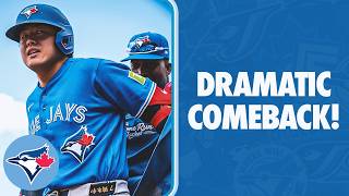 Toronto Blue Jays score EIGHT unanswered runs against Cubs!