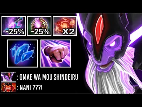 Omae Wa Mou Shindeiru! 7.29 Arcane Blink + Shard Dark Seer Crazy Punch Def vs 5 Man Push WTF Dota 2