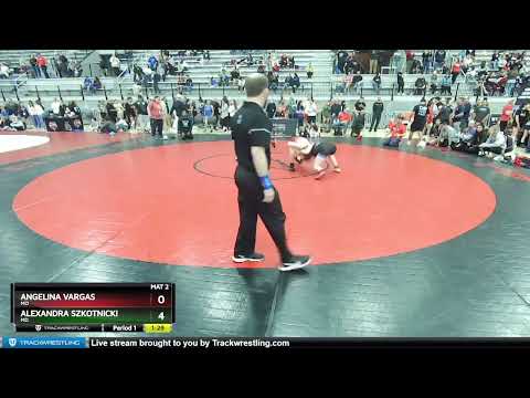 53 Lbs Semifinal - Angelina Vargas, MO Vs Alexandra Szkotnicki, MD Ae18