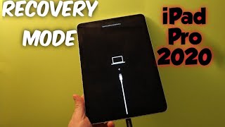 iPad Pro 4 2020 Recovery mode , restore mode....if disabled or locked screen