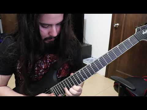 Scary Symmetry - Ghost Prototype 1 Measurement of Thought Guitar Solo Cover