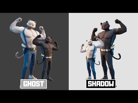 How to Unlock GHOST or SHADOW Meowscles Edit Style in Fortnite Chapter 2 Season 2!