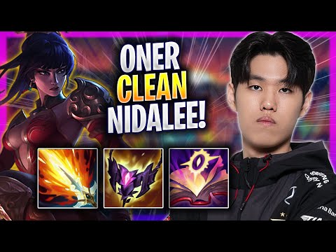 ONER IS SUPER CLEAN WITH NIDALEE! - T1 Oner Plays Nidalee JUNGLE vs Viego! | Season 2024