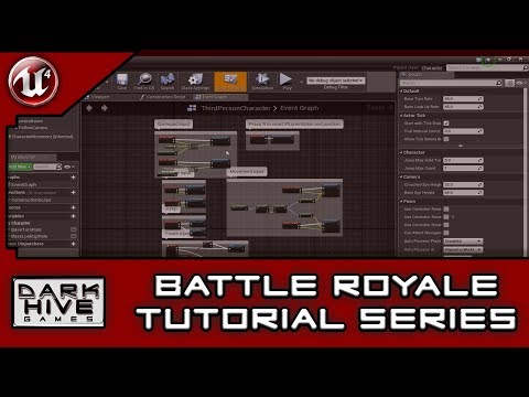 Battle Royale Survival Tutorial Series - Unreal Engine 4 - [1] Game Setup