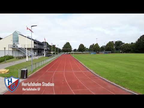 Herlufsholm Stadion in the subburbs of Næstvedt on Sjælland Denmark | Stadium of Herlufsholm GF