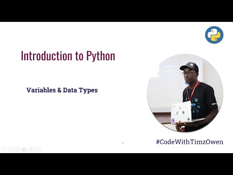 Hello World Python And Variables