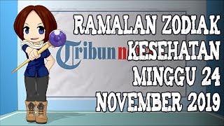 Ramalan Zodiak Kesehatan Minggu 24 November 2019