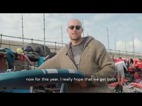 Sebastian Koerdel at IQ Foil Games Lanzarote