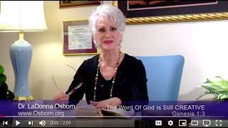 The Word of God is Still CREATIVE