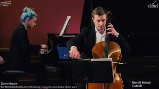 Benoît Menut, « Outside » pour violoncelle et piano – Duo Michel-Boullenois