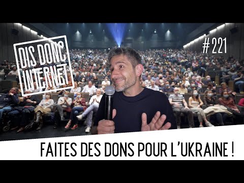 Ukraine, dons et hérissons // VERINO - Dis Donc Internet #221