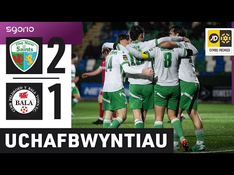 Uchafbwyntiau | Highlights: Y Seintiau Newydd 2-1 Y Bala | Cymru Premier JD