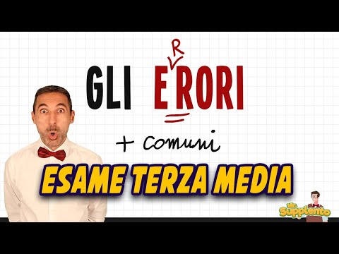 Gli errori più comuni alla prova di matematica della terza media - Mr. Supplento