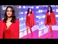 Shehnaaz Gill Makes A Head Turning Entry In Red At Pinkvilla Style Icons Awards 2023