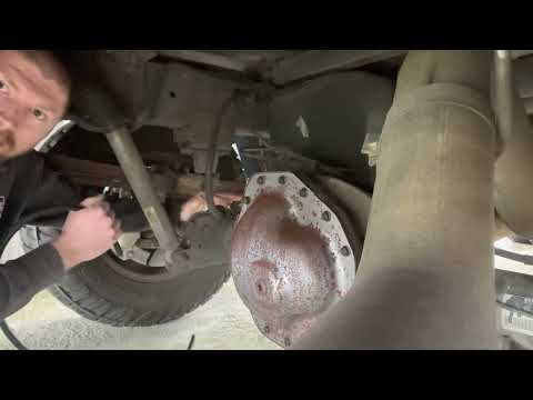 New diff breather hose AAM axle
