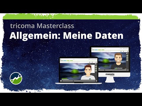 tricoma Masterclass - Allgemein: Meine Daten - #unternehmensüberblick #dashboard #business