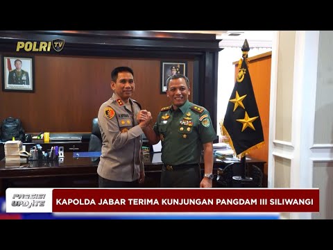 PRESISI UPDATE : KAPOLDA JABAR TERIMA KUNJUNGAN PANGDAM III SILIWANGI 06/10/2024 (14.00)