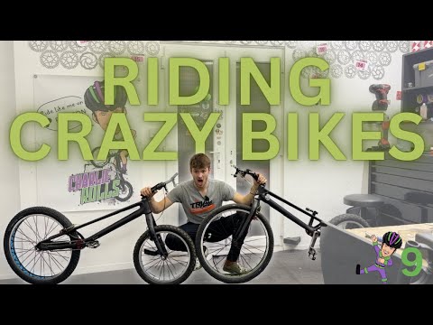 Riding Crazy Bikes – Which One Rides Best?! | Advent 9