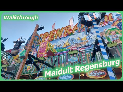 Alpenrausch (Kollmann) |🎡Regensburg Maidult 2025 | Walkthrough / Onwalk