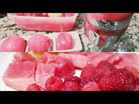 وجت كلاص🍦🍧  بالتوت والدلاح 🍉  منعش ورائع