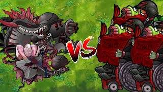 PvZ 1 Fusion 2.2 Challenge!! - 100 Plants Vs 100 Ultimate Professor Z Zombies - What Plant will win?