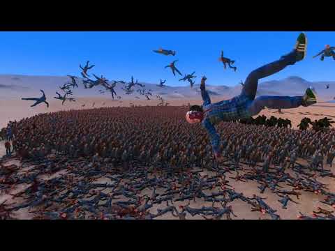 100 Hulk vs 10000 Runner Zombie - Ultimate Epic Battle Simulator