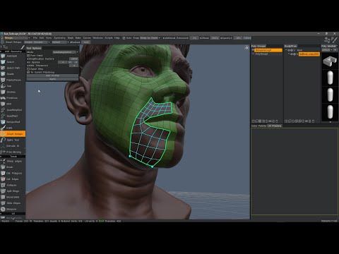 Photo - Smart Retopo: Quadrangulation Mode | Retopo နှင့် UV Mapping ခြင်း ကိရိယာများ - 3DCoat