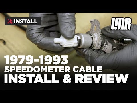 1979-1993 Mustang Speedometer Cable & Gear - Review & Install