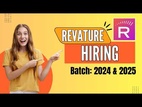 Super Hiring Update 🔥 Revature India Recruitment 2024–2025 Batch #techCareerGuide