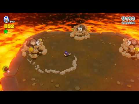 Super Mario 3D World (Switch) 4-A Speedrun - Time: 15 (Former WR)