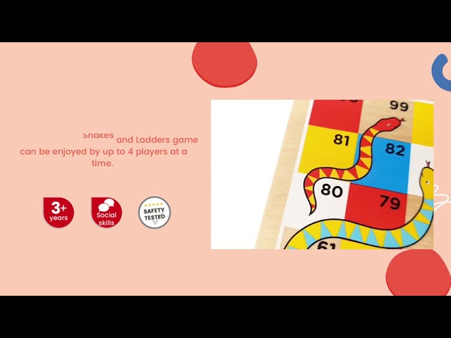 Video Teaser für Snakes & Ladders - Bigjigs Toys