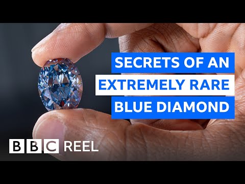 The rare blue gem that holds the Earth's secrets - BBC REEL