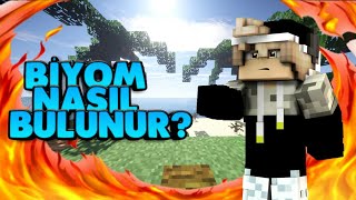 Biyomlar Nasıl Bulunur!┇Minecraft PE Eğitim
