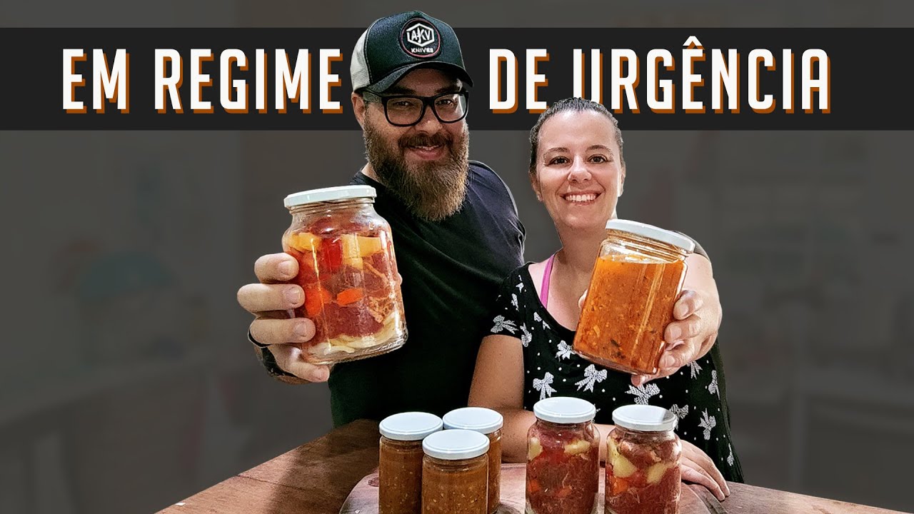 FIZEMOS MUITAS CONSERVAS EM VIDRO