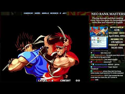 Neo Rank Masters - World Heroes 2 Jet