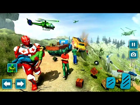 US Army Robot Hero Ambulance Rescue Missions #Part1 - Android Gameplay HD