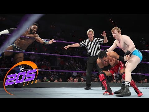 Cedric Alexander & Akira Tozawa vs. Drew Gulak & Jack Gallagher: WWE 205 Live, Sept. 11, 2018