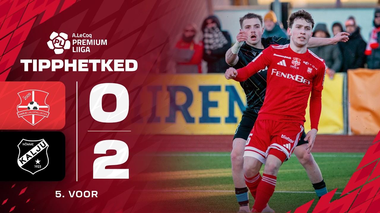 Harju Jalgpallikool vs Nõmme Kalju Highlights